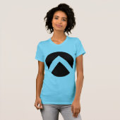 Zickzack Kreisbogen T-Shirt (Vorne ganz)