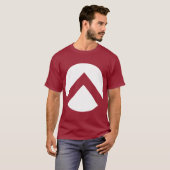 Zickzack Kreisbogen T-Shirt (Vorne ganz)