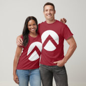 Zickzack Kreisbogen T-Shirt (Unisex)