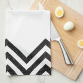 Zickzack Küchentuch II (Viertel Falte)