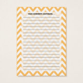 Zickzack Kundenkarte (Rückseite)