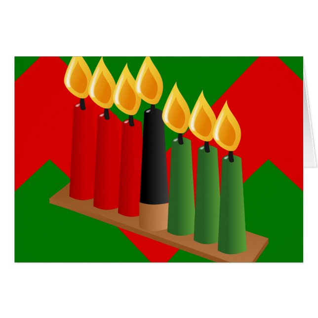 Zickzack Kwanzaa (Vorderseite (Horizontal))