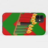 Zickzack Kwanzaa Case-Mate iPhone Hülle (Rückseite (Horizontal))