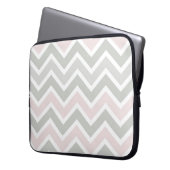 Zickzack Laptopschutzhülle (Vorderseite Links)