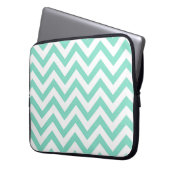 Zickzack Laptopschutzhülle (Vorderseite Links)