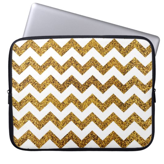 Zickzack Laptopschutzhülle (Vorderseite)