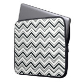 Zickzack Laptopschutzhülle (Vorderseite Links)