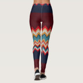 Zickzack Leggings (Rückseite)