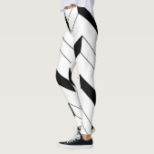 Zickzack-Leggings für Frauen Leggings (Links)