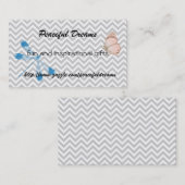 Zickzack Libelle Visitenkarte (Vorne/Hinten)