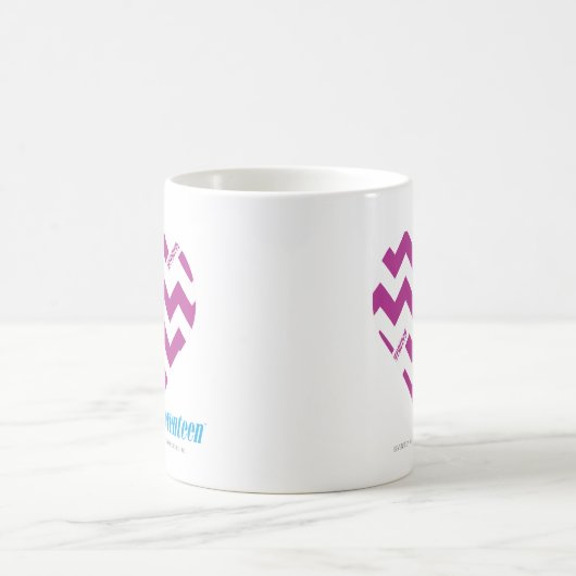 Zickzack lila 2 kaffeetasse (Mittel)