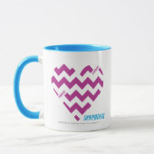 Zickzack lila 2 tasse (Links)