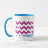 Zickzack lila 3 tasse (Links)