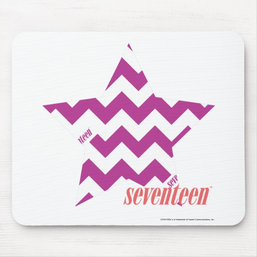 Zickzack lila 4 mousepad (Vorne)