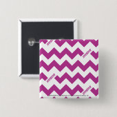 Zickzack lila button (Vorne & Hinten)