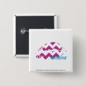 Zickzack lila button (Vorne & Hinten)