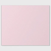 Zickzack Linie Weiß auf hellrosa |XL| Geschenkpapier (Flach)