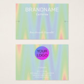 Zickzack Logo des Bracelet Holders Color Gradient  (Vorne & Hinten)