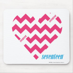 Zickzack-Magenta 3 Mousepad