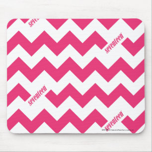 Zickzack-Magenta Mousepad