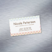 Zickzack-Mama-Telefonkarte Magnetische Visitenkarte (Beispiel)