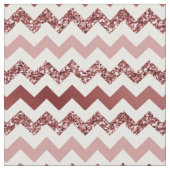 Zickzack Marsala Red Gradient Fabric Stoff (Nahaufnahme)