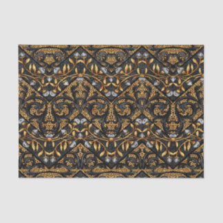 Zickzack mit Filigran geschmückte Zickzack-mit Seidenpapier