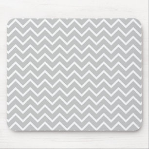 Zickzack Mousepad - Grau