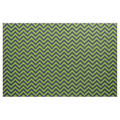 Zickzack Muster 12I der Apfelgrüne Navy Blue LG Stoff (Fat Quarter (45,7 x 55,9 cm))