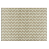 Zickzack Muster 2 Schneidebrett (Vorderseite)