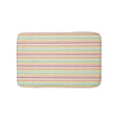 Zickzack Muster 4 Badematte (Vorderseite)