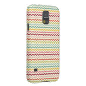 Zickzack Muster 4 Case-Mate Samsung Galaxy Hülle (Rückseite/rechts)