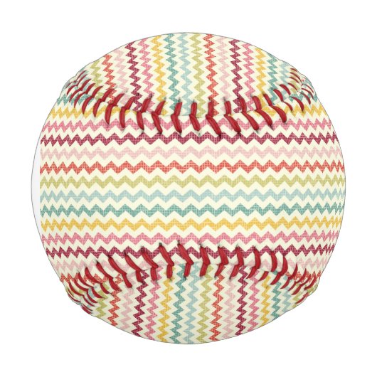 Zickzack Muster 4 für Monogramm Baseball (Vorderseite)