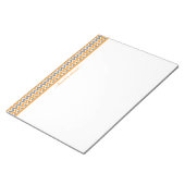 Zickzack Muster - benutzerdefiniertes, trendy Note Notizblock (angewinkelt)