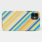 Zickzack Muster Case-Mate iPhone Hülle (Rückseite (Horizontal))