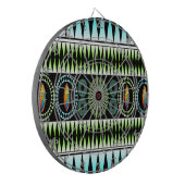 Zickzack Muster Dartscheibe (Vorderseite Links)