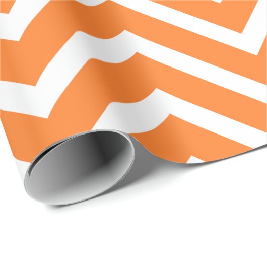 Zickzack Muster der Herbstsaison Geschenkpapier (Rolleneckpunkt)