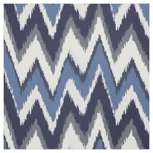 Zickzack Muster des Chirurgischen und weißen Katze Stoff (Muster)