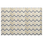 Zickzack Muster des glatten goldenen Stoff (Fat Quarter (45,7 x 55,9 cm))