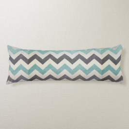 Zickzack Muster für Metallgewebe von Shirley Taylo Seitenschläferkissen