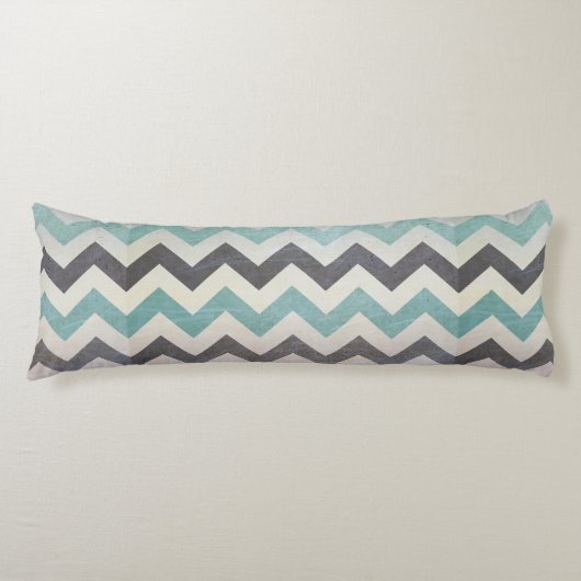 Zickzack Muster für Metallgewebe von Shirley Taylo Seitenschläferkissen (Vorderseite)