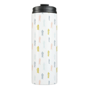 Zickzack Muster für weiche Wasserfarbe Thermosbecher