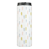 Zickzack Muster für weiche Wasserfarbe Thermosbecher (Rückseite)