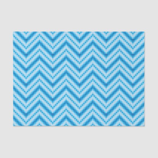 Zickzack Muster-Hintergrund Seidenpapier (Vorderseite)
