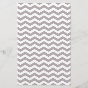 Zickzack Muster in Light Gray & White Zigzag