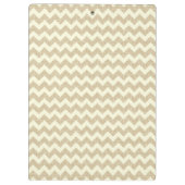 Zickzack Muster Klemmbrett (Rückseite)