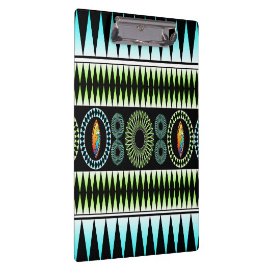 Zickzack Muster Klemmbrett (Rechts)