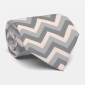 Zickzack Muster Krawatte (Gerollt)
