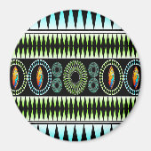 Zickzack Muster Magnet (Vorne)