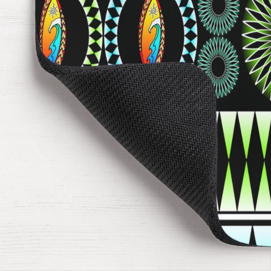 Zickzack Muster Mousepad (Ecke)